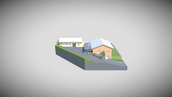 Haus B Neu 3D Model