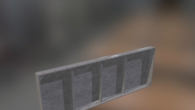 Slab Panel 3D Model