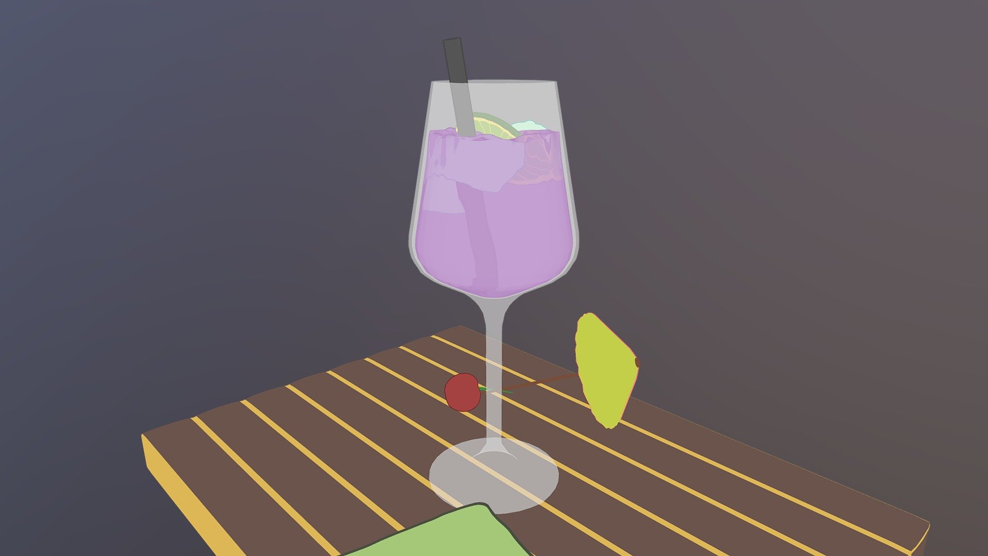 Cocktail Toon shading