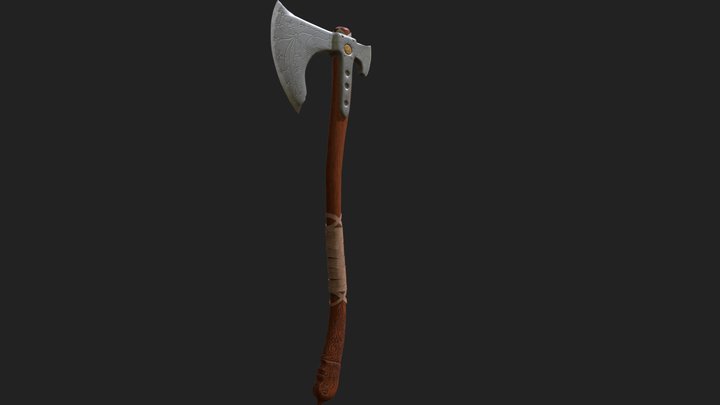 machado Leviathan - Leviathan axe 3D Model