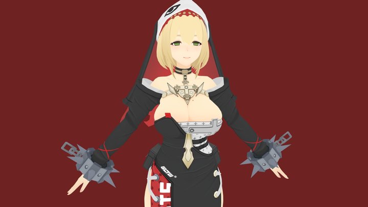 ZZZ - Lucia (unused character maybe?) 3D Model