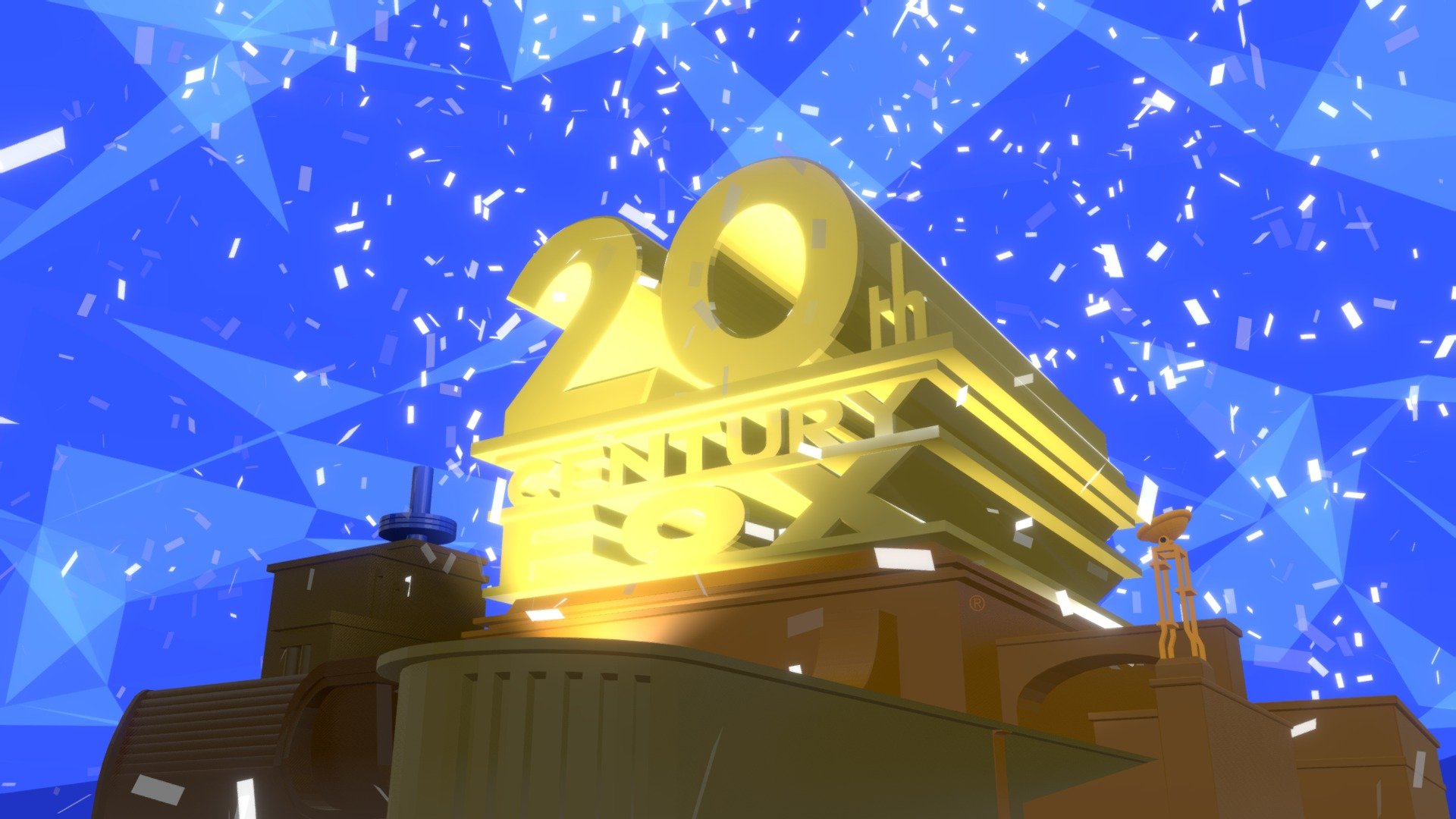 20th Century Fox 1935 Logo Style 1994 (model by iceponey and