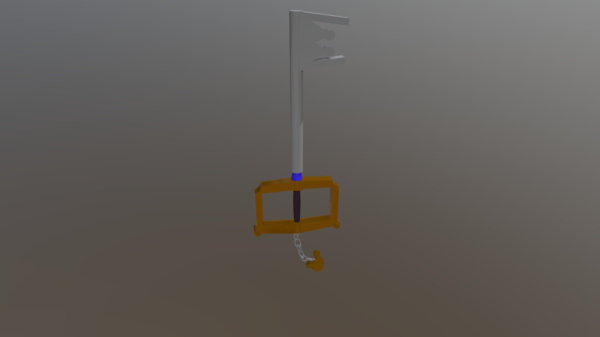 Kingdom Hearts Sora's Keyblade (myfirst3dmodel)