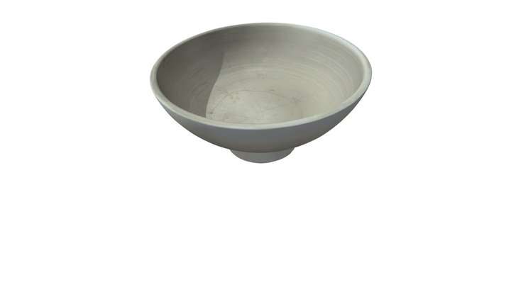 Lost I found #021 White bowl 3D Model