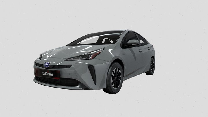 Toyota Prius 2020 3D Model