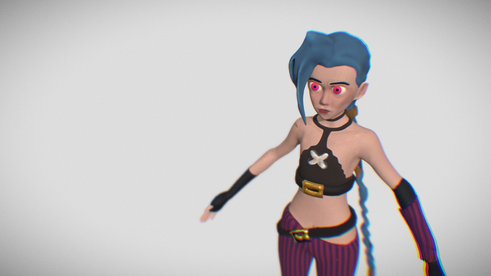 Jinx - 3D model by ítalo hildebrandt (@italohildebrandt) [ad0df45 ...