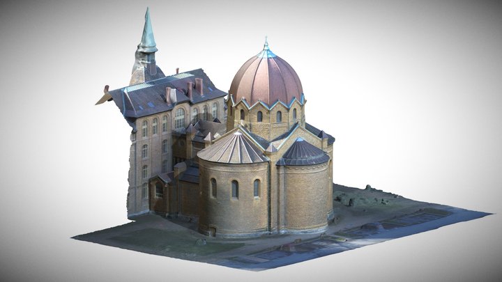 Eglise Saint-Irénée 3D Model