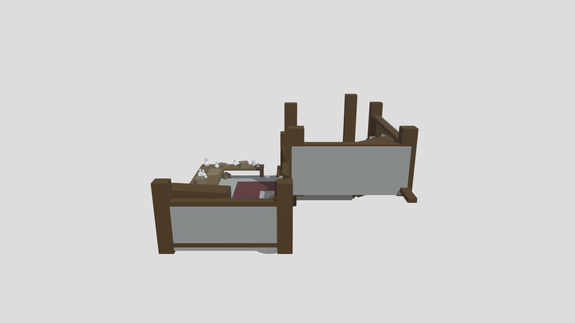 Wizard Room Wireframe