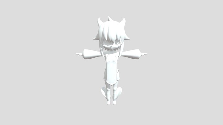 Mini Character 3D Model