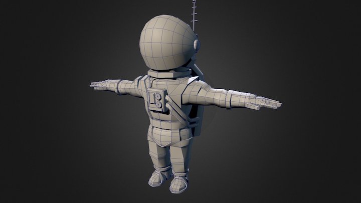 SpaceStationTyrannyGuy 3D Model