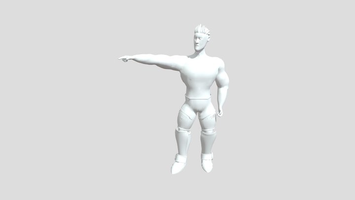 Gilgamesh - Contrapposto 3D Model