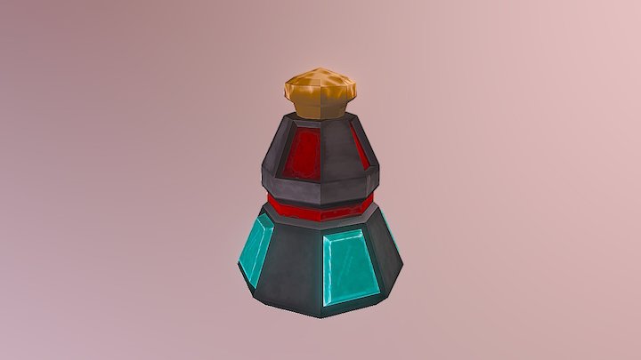 Potion of extreme magica 3D Model
