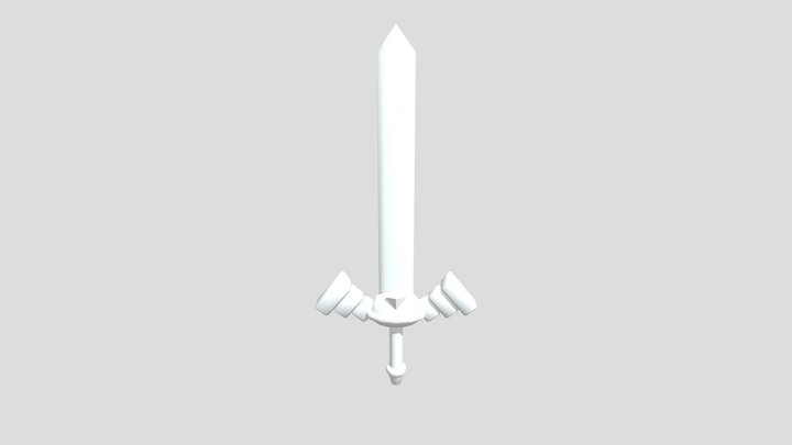 RPG Sword 3D Model