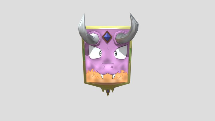 BlazingDragon_geo 3D Model
