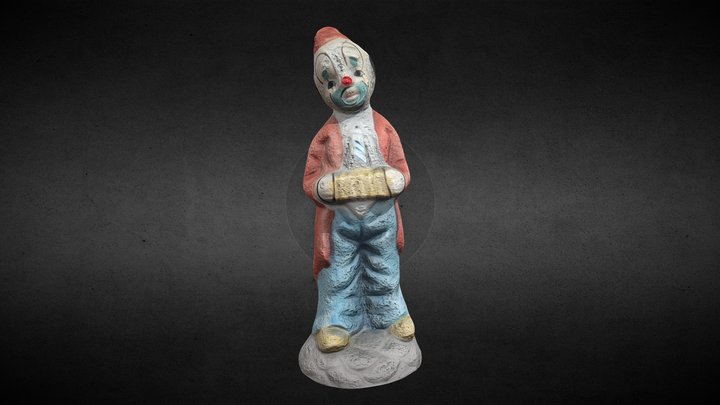 Clown in the Class 3D Model