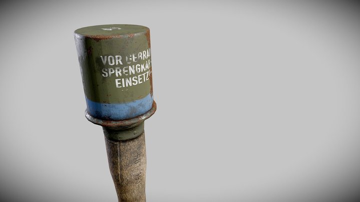 Granade M 24 3D Model