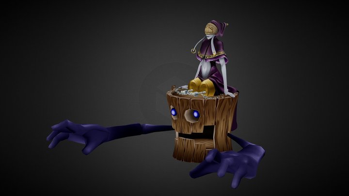 Baba Yaga 3D Model