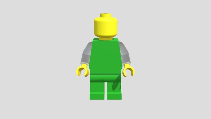 Lego Guy 3D Model
