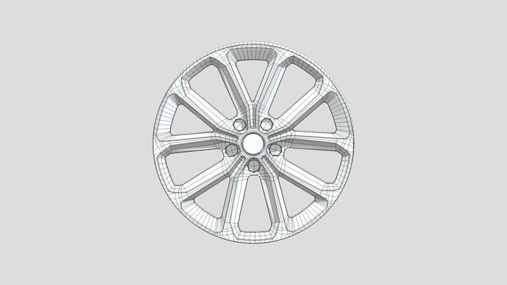 Banh Xe 3D Model