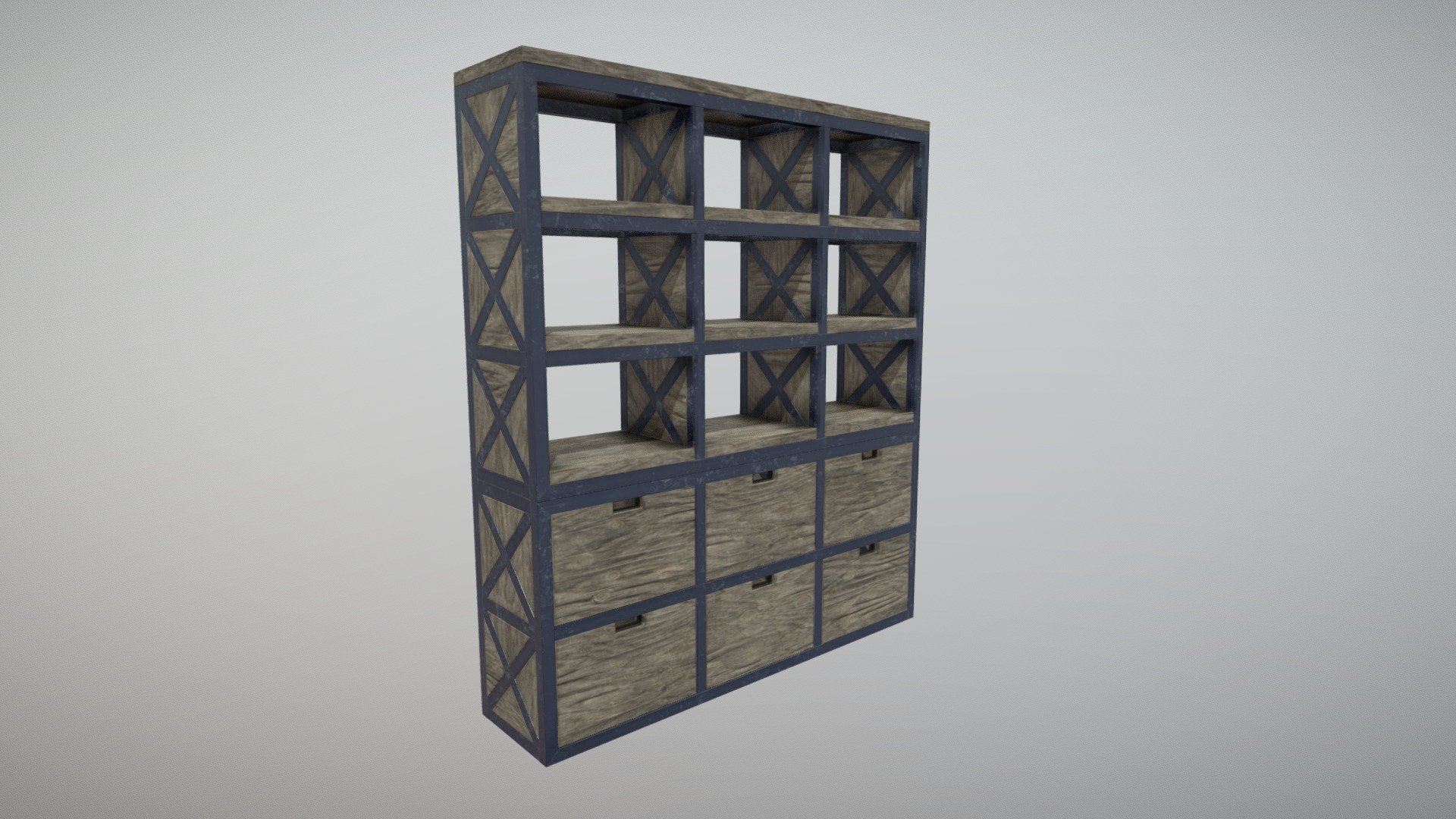 Loft Rack - 3D model by laptevvv [ad17b44] - Sketchfab