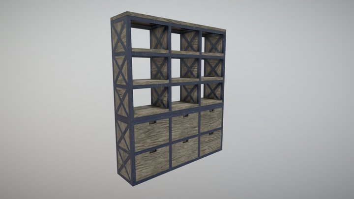 Loft Rack 3D Model