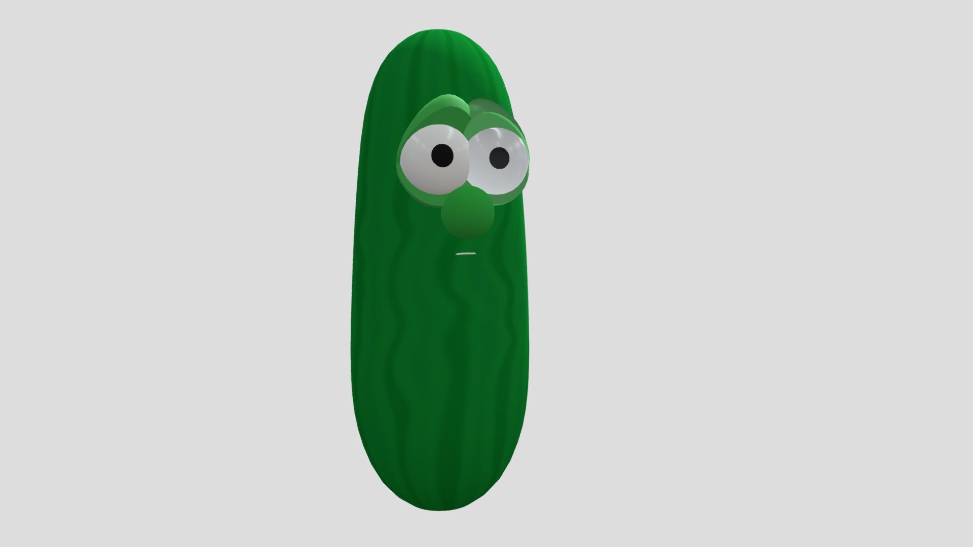 Larry The Cucumber 2002 Download Free 3d Model By Janice Emmons 1990 Present 2848