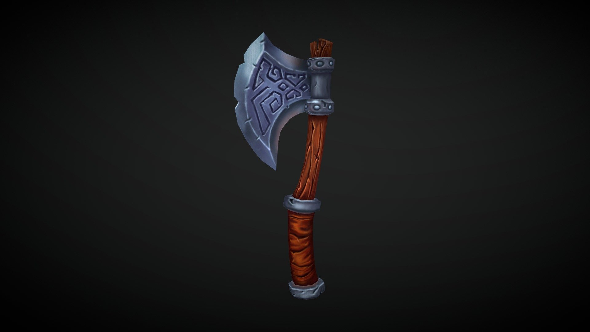 Axe low poly Download Free 3D model by C.J..Goldman [ad1b475] Sketchfab