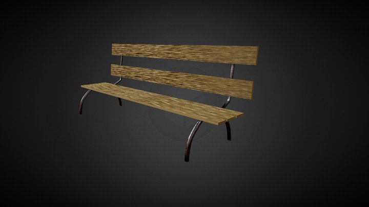 old bench – Modello 3D gratuito STL