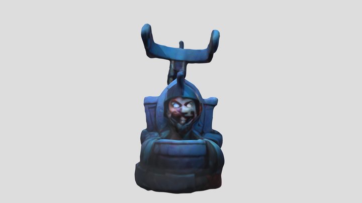 Astro Toilet Multiverse 3D Model