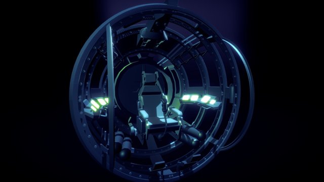 Cockpit in progress 3D Model