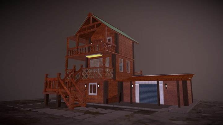 Cabin 3D Model