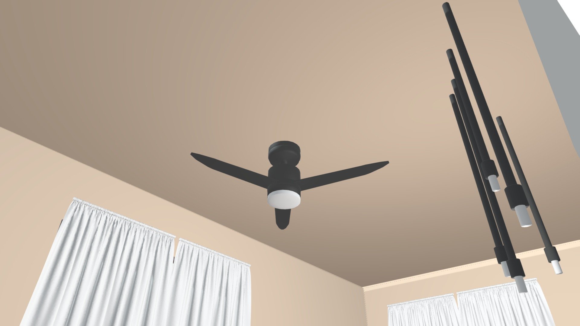 Black F Star Fan - 3D model by nousername12 [ad1f534] - Sketchfab