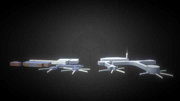 Airport model 3D Model