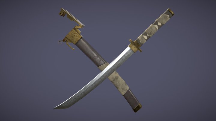 Oroshi - Katana 3D Model