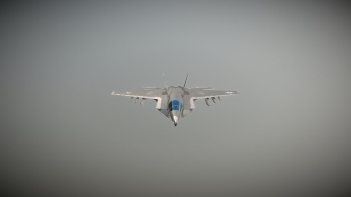 F-22 3D Model