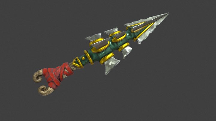 dagger_2_2_LP 3D Model