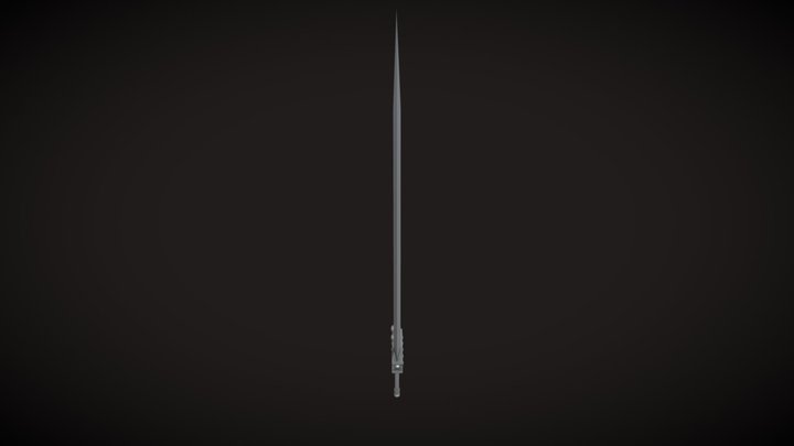 Buster Sword from FF7 (21-22) 3D Model