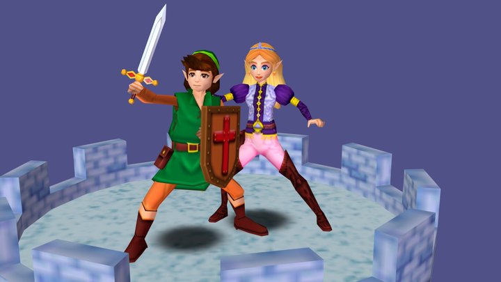 Link and Zelda (1989 cartoon)