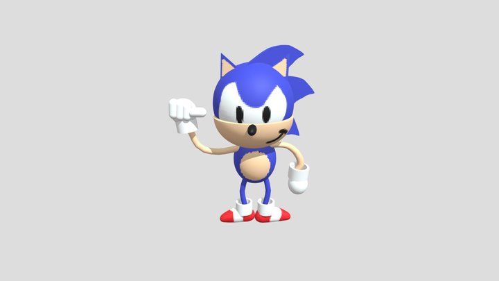 Rp´s Sonic The Hedgehog 3D Model