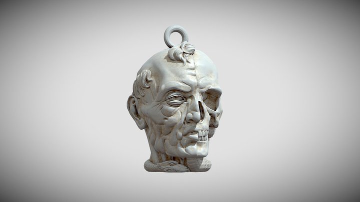 Dead monk 3D Model