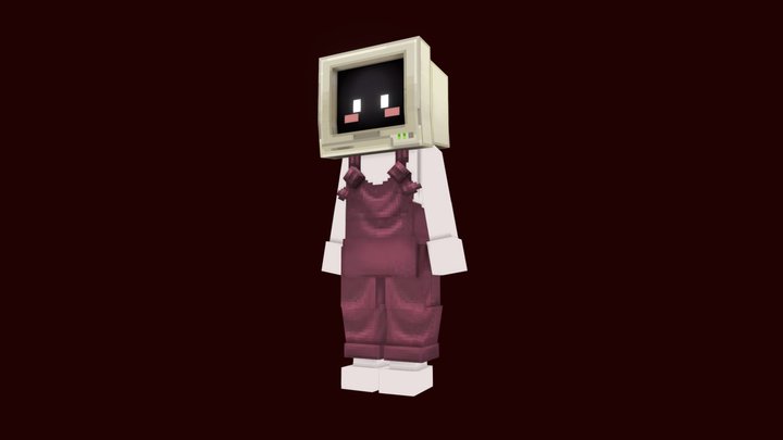 PC Head and Overalls Cosmetics for Hytale 3D Model