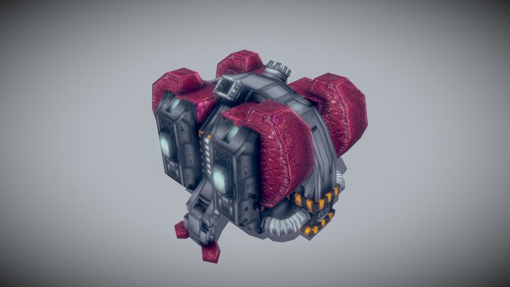 Infantry Quarters 3D Model