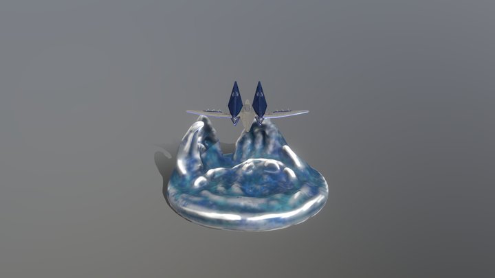 Arwing II 3D Model