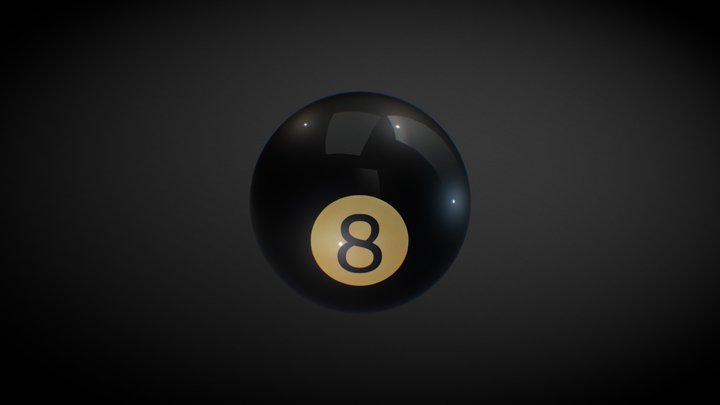 8ball Barry 3D Model