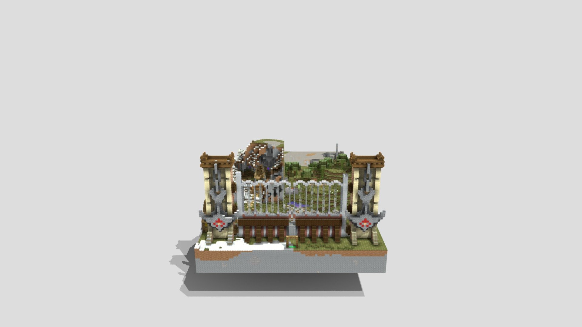 Minecraft 魔法之城