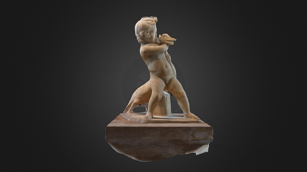 Louvre: L'Enfant à l'oie (PhotoScan)