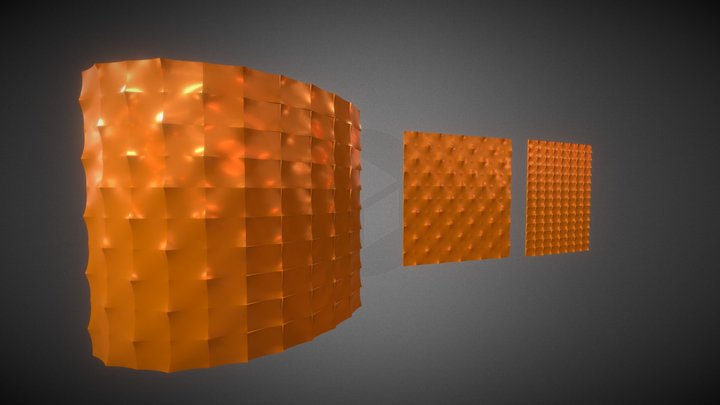 Gradas-1 3D Model