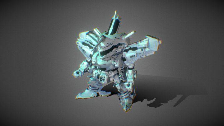 Armored Core WHITE-GLINT 3D Model