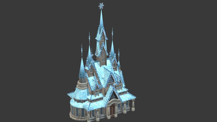 Arrendele Castle 3D Model