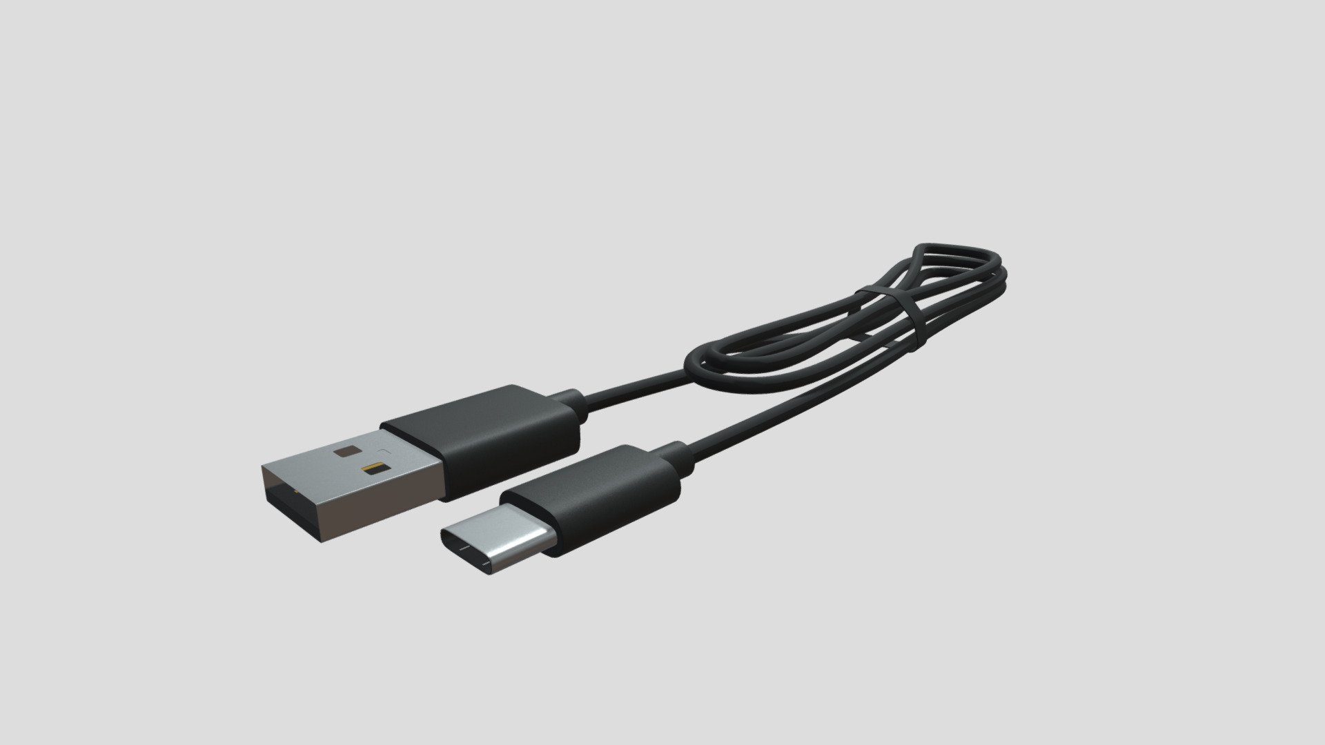 USB Typea to TypeC Cable 3D model by CFS Design (cfsdesign